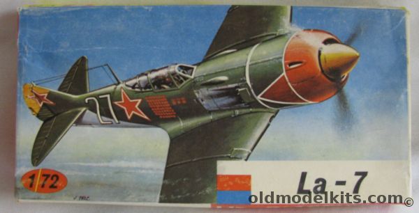 KP 1/72 Lavochkin La-7 - USSR or Czech Air Forces plastic model kit